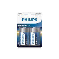 Produktbild för Philips ExtremeLife+ LR20E2B batteri - 2 x D - alkaliskt