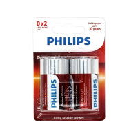 Produktbild för Philips ExtremeLife+ LR20E2B batteri - 2 x D - alkaliskt