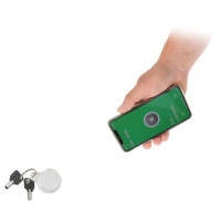 Produktbild för Brodit 216215, Ring, Vit, Key finder ring, Apple AirTag, 34...