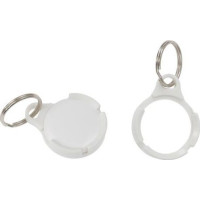 Produktbild för Brodit 216215, Ring, Vit, Key finder ring, Apple AirTag, 34...
