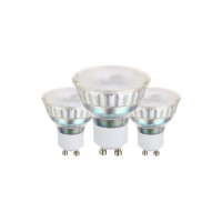 Produktbild för Eglo - LED-spotlight - GU10 - 3 W - varmt vitt ljus - 3000 K (paket om 3)