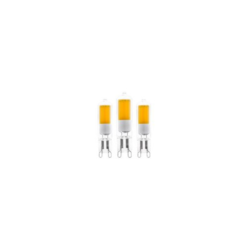 EGLO Eglo - halogenglödlampa - form: G9 - 2 W - vitt ljus - 4000 K (paket om 3)