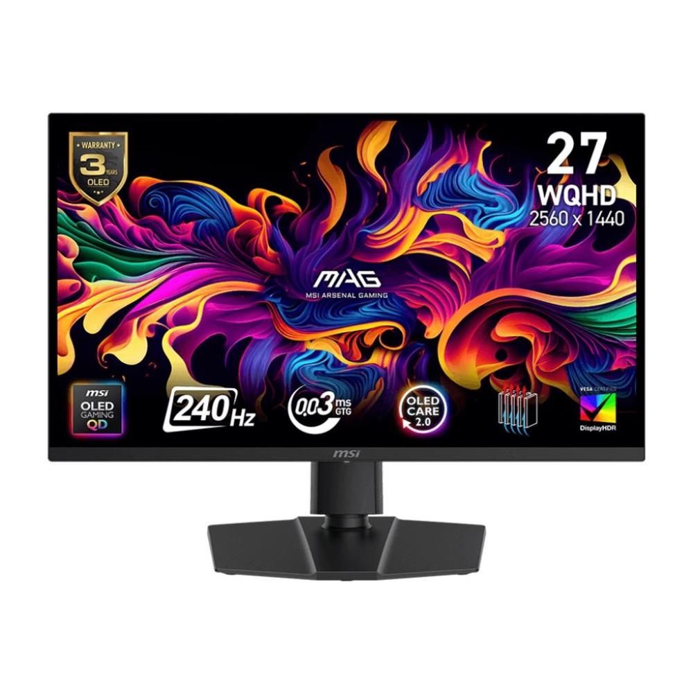 Produktbild för MSI MAG 273QP QD-OLED X24 - OLED-monitor - 27" - HDR