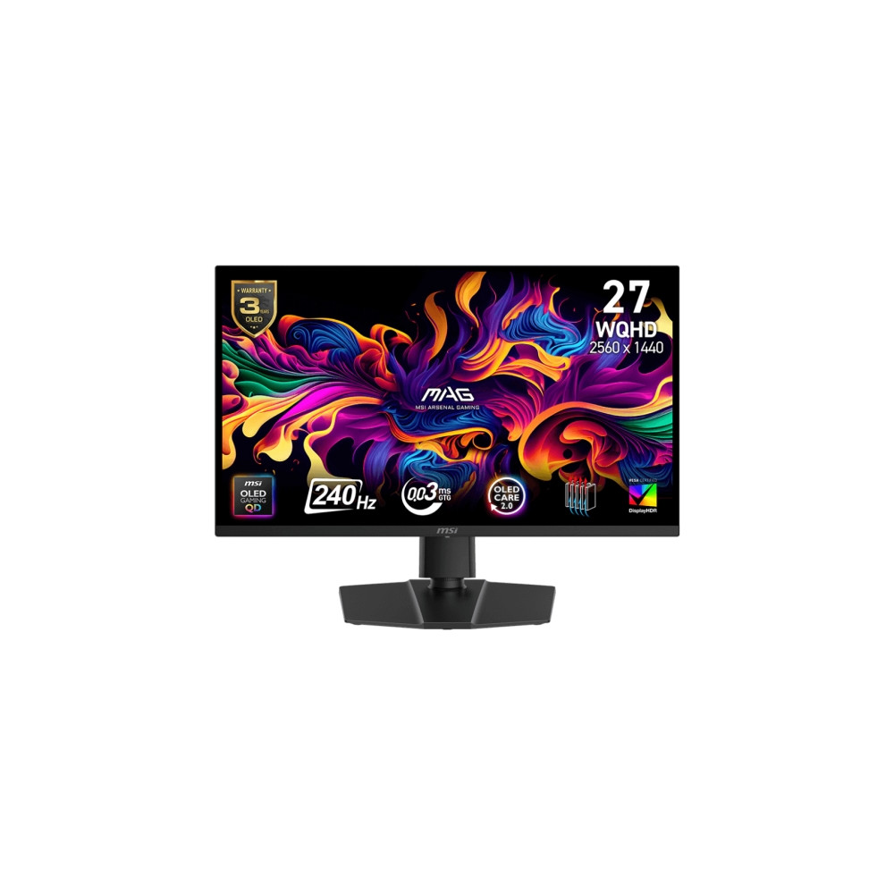 Produktbild för MSI MAG 273QP QD-OLED X24 - OLED-monitor - 27" - HDR