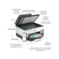 Produktbild för HP Smart Tank 750 All-in-One - multifunktionsskrivare - färg