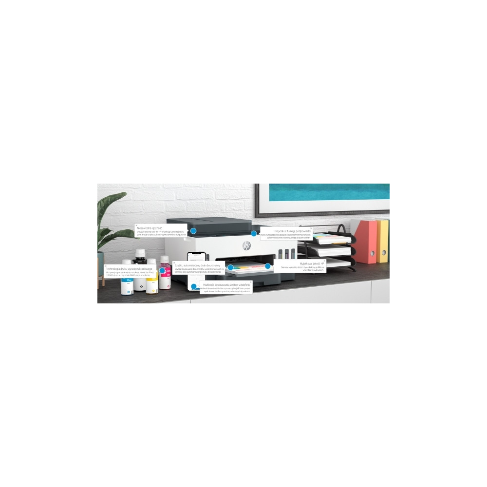 Produktbild för HP Smart Tank 750 All-in-One - multifunktionsskrivare - färg