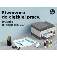 Produktbild för HP Smart Tank 750 All-in-One - multifunktionsskrivare - färg