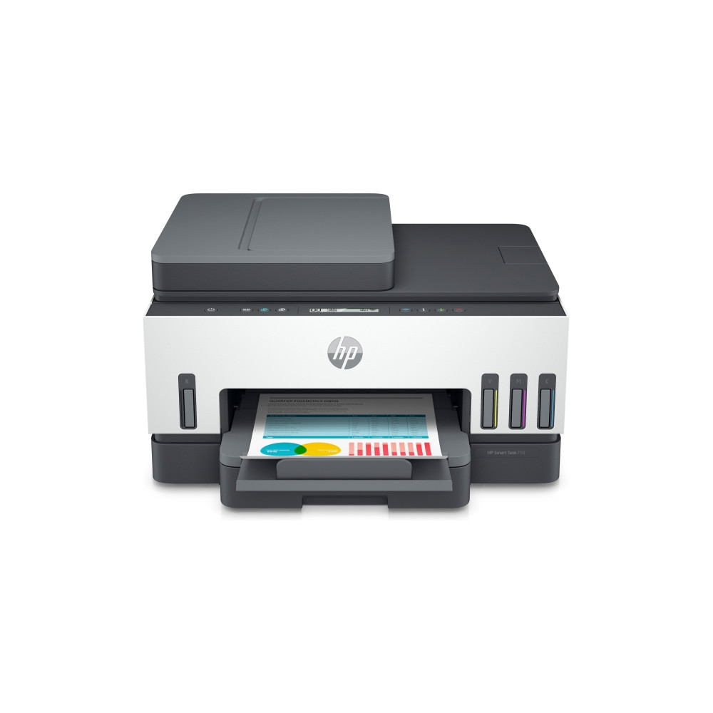Produktbild för HP Smart Tank 750 All-in-One - multifunktionsskrivare - färg
