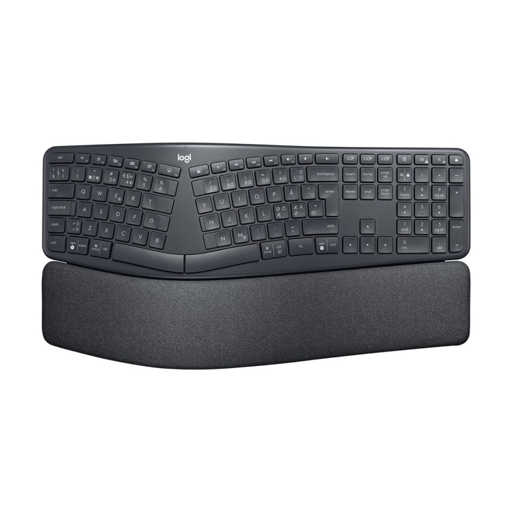 Produktbild för Logitech Ergo Series ERGO K860 for Business - tangentbord full size - QWERTY - USA, internationellt - grafit Inmatningsenhet