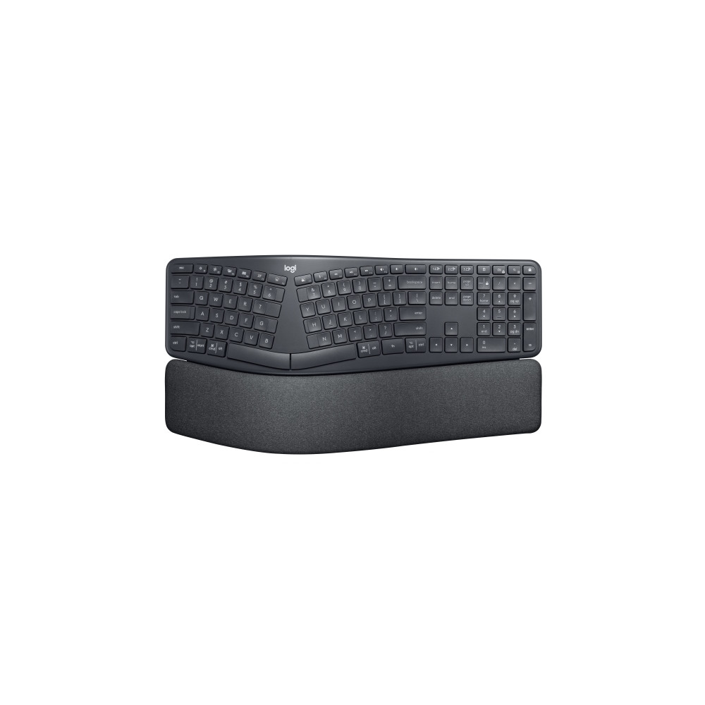 Produktbild för Logitech Ergo Series ERGO K860 for Business - tangentbord full size - QWERTY - USA, internationellt - grafit Inmatningsenhet