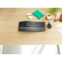 Produktbild för Logitech Ergo Series ERGO K860 for Business - tangentbord full size - QWERTY - USA, internationellt - grafit Inmatningsenhet