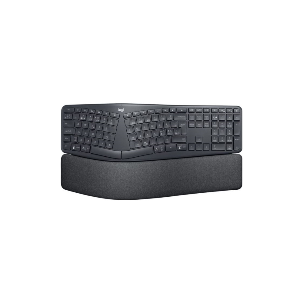 Produktbild för Logitech Ergo Series ERGO K860 for Business - tangentbord full size - QWERTY - USA, internationellt - grafit Inmatningsenhet