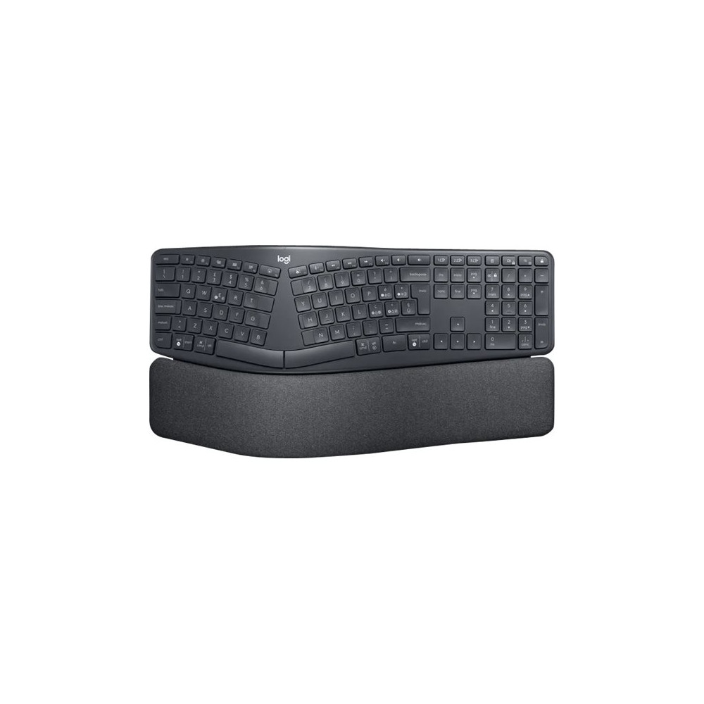 Produktbild för Logitech Ergo Series ERGO K860 for Business - tangentbord full size - QWERTY - USA, internationellt - grafit Inmatningsenhet