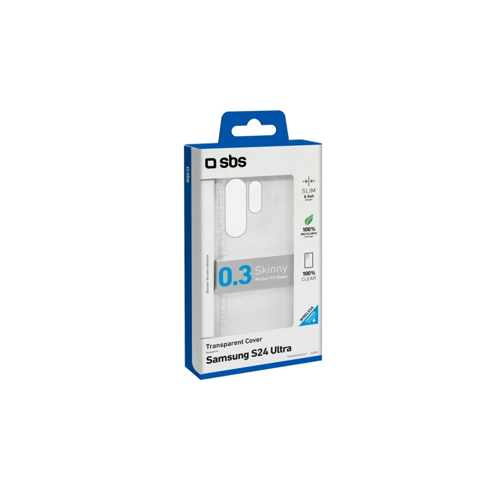 Produktbild för SBS TESKINSAS24UT, Omslag, Samsung, Galaxy S24 Ultra, 17,3 c...