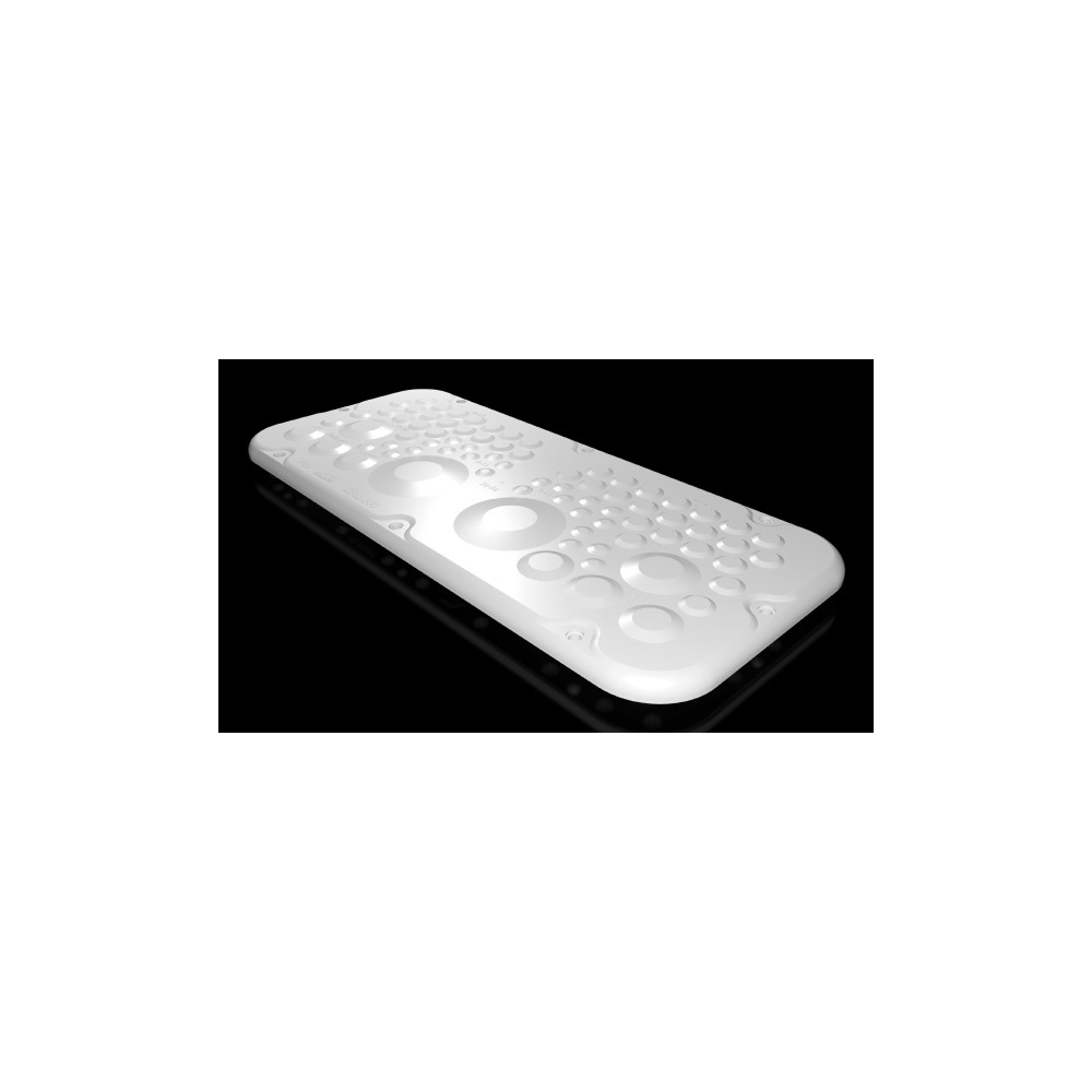 Produktbild för Rittal SZ 2562.300, Platta till rackskåp, Ljusgrå, Plast, IP...