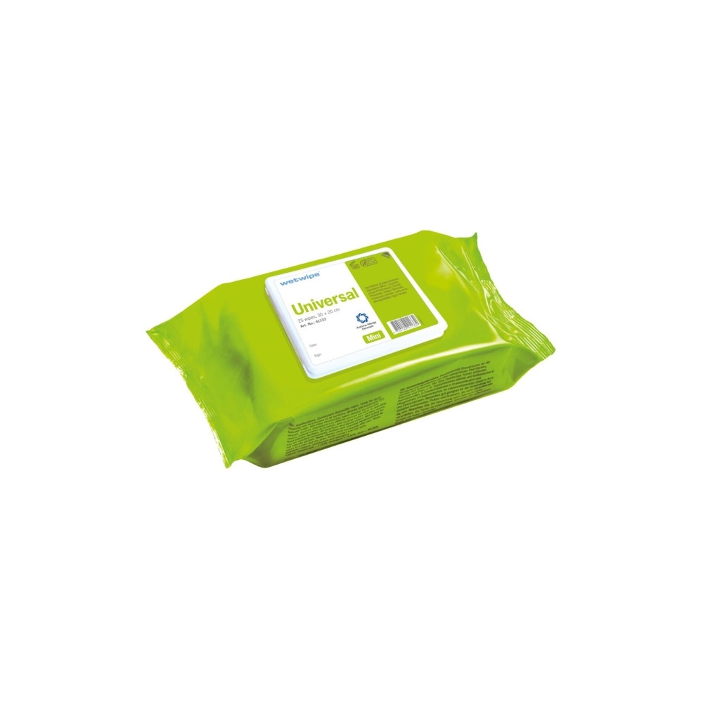 Produktbild för Vådserviet, Wet Wipe Mini, universal, uden parfume, pakke me...