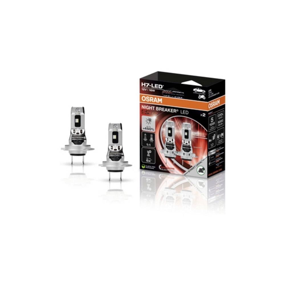 Produktbild för Osram Night Breaker LED Speed H7 +450%