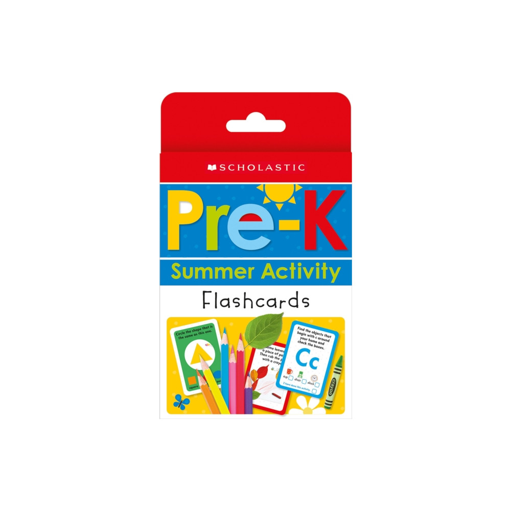 Produktbild för PreK Summer Activity Flashcards (Preparing for PreK): Scholastic Early Learners (Flashcards) (häftad, eng)