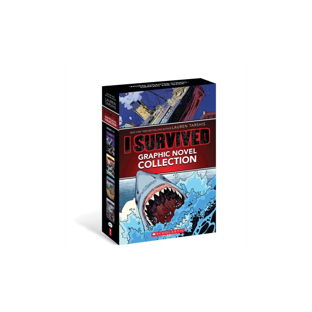 Produktbild för I Survived Graphic Novels #1-4 Box Set (häftad, eng)