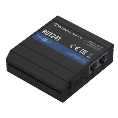 Teltonika Teltonika RUT241 eSIM - trådlös router - WWAN - Wi-Fi - 2G, 3G, 4G - DIN-skenmonterbar