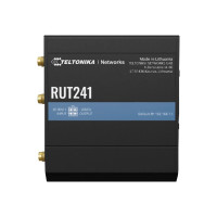 Produktbild för Teltonika RUT241 eSIM - trådlös router - WWAN - Wi-Fi - 2G, 3G, 4G - DIN-skenmonterbar