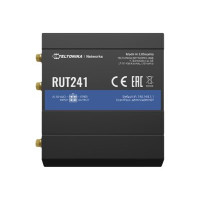 Produktbild för Teltonika RUT241 eSIM - trådlös router - WWAN - Wi-Fi - 2G, 3G, 4G - DIN-skenmonterbar