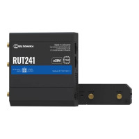 Produktbild för Teltonika RUT241 eSIM - trådlös router - WWAN - Wi-Fi - 2G, 3G, 4G - DIN-skenmonterbar