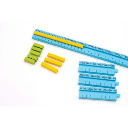 Oxford University Press Numicon: 1-100cm Number Rod Track