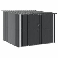 Produktbild för Cykelskjul 3 pcs Antracit 216 x 207 x 158 cm Metall