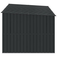 Produktbild för Cykelskjul 3 pcs Antracit 216 x 207 x 158 cm Metall