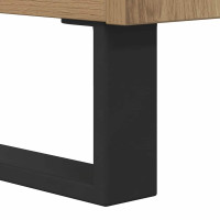 Produktbild för Skåp 2 pcs Artisan Ek Konstruerat trä och glas