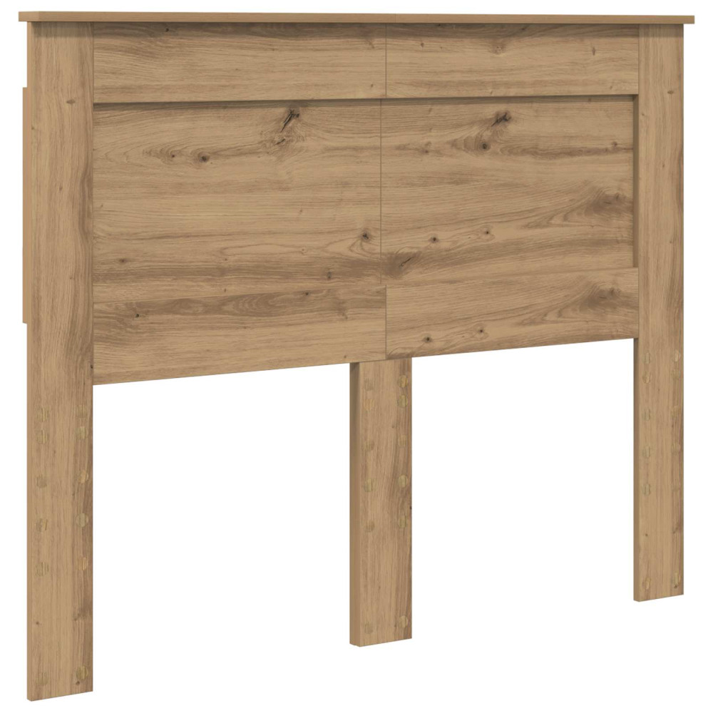 Produktbild för Sängram med huvudgavel Artisan Ek 120 x 190 cm Massiv furu