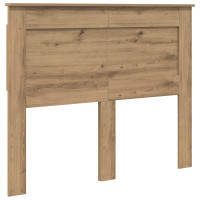 Produktbild för Sängram med huvudgavel Artisan Ek 120 x 190 cm Massiv furu