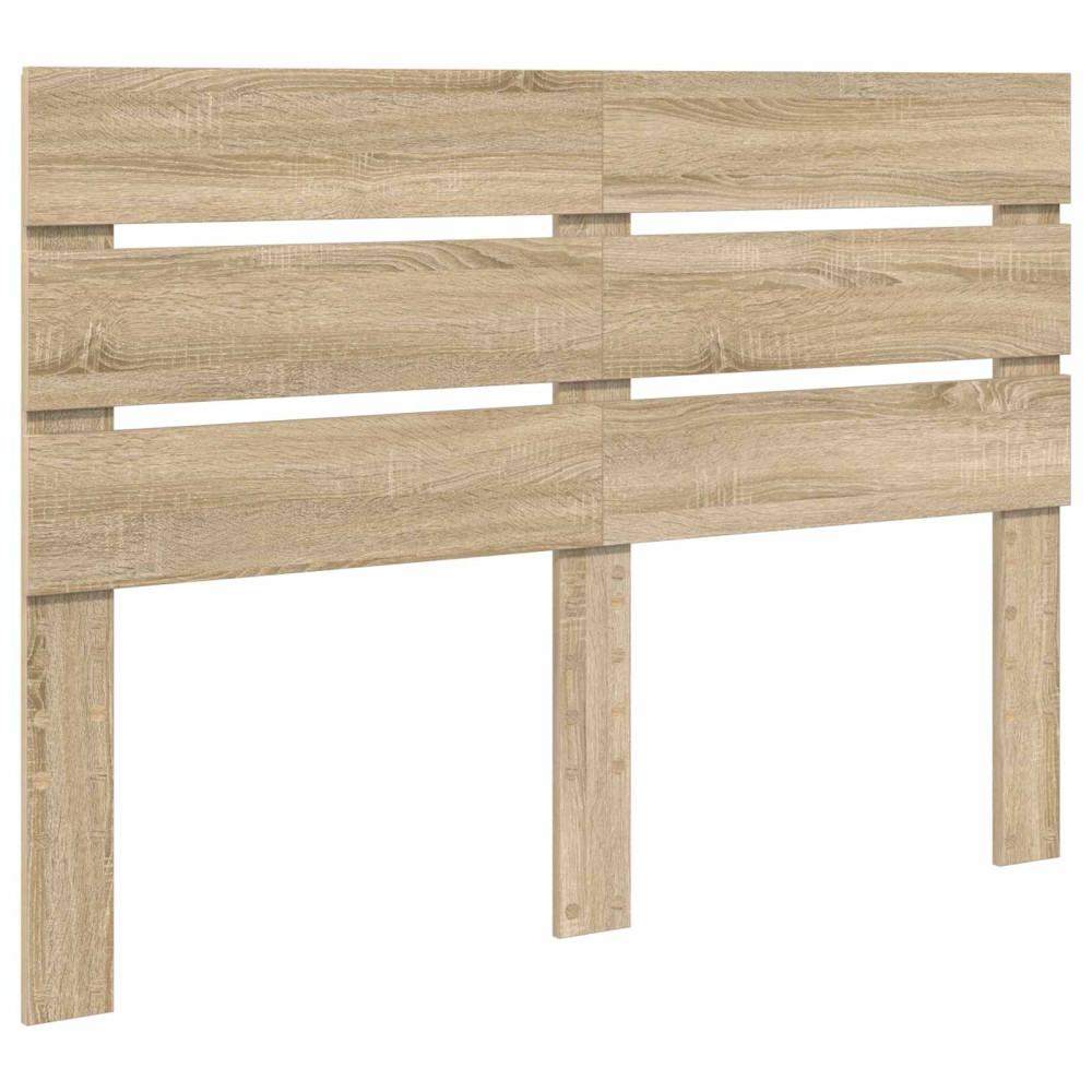Produktbild för Sängram med låda Sonoma-ek 150 x 200 cm Konstruerat trä