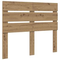 Produktbild för Sängram med låda Artisan Ek 120 x 190 cm Konstruerat trä