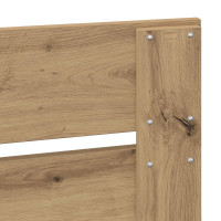 Produktbild för Sängram med låda Artisan Ek 100 x 200 cm Konstruerat trä