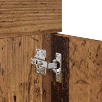 Produktbild för Badrumsskåp Gammalt trä 100 x 38,5 x 46 cm Konstruerat trä