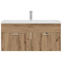 Produktbild för Badrumsskåp Artisan Ek 100 x 38,5 x 46 cm Konstruerat trä