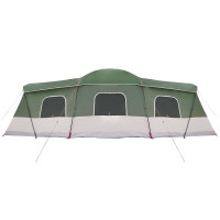 Produktbild för Tält för 16 personer med tak Grön 680 x 510 x 210 cm