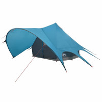 Produktbild för Tält med tipi för 3 personer Blå och grå 312 x 312 x 197 cm