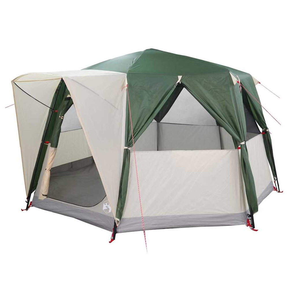 Produktbild för Kabitent för 6 personer med tak Grön 425 x 396 x 222 cm