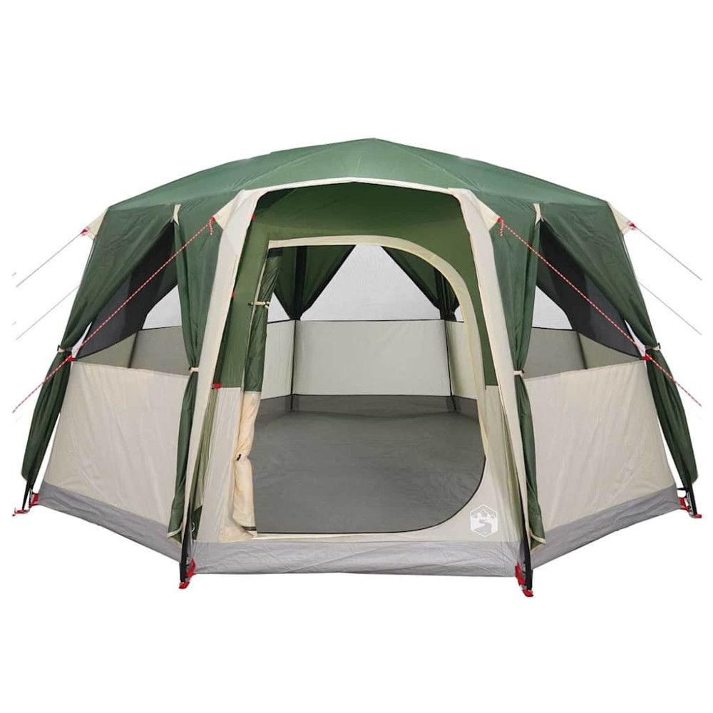Produktbild för Kabitent för 6 personer med tak Grön 425 x 396 x 222 cm