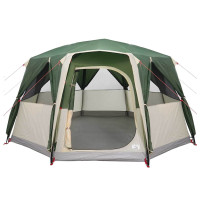 Produktbild för Kabitent för 6 personer med tak Grön 425 x 396 x 222 cm