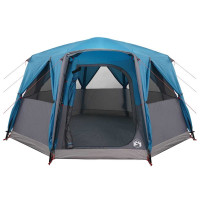 Produktbild för Kabitent för 6 personer med tak Blå 425 x 396 x 222 cm