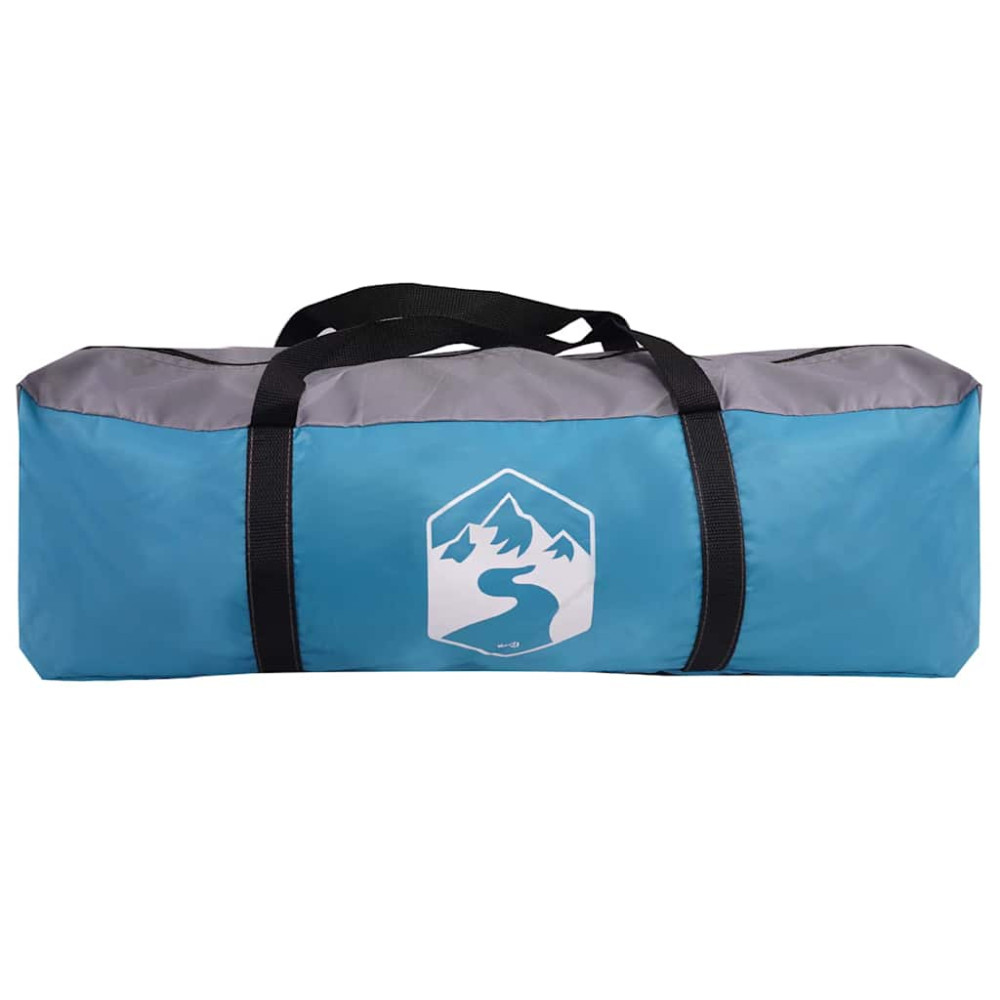 Produktbild för Kabitent för 6 personer med tak Blå 425 x 396 x 222 cm