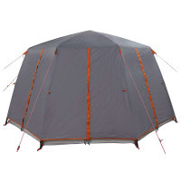 Produktbild för Kabitent för 6 personer Grå och orange 425 x 396 x 222 cm