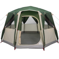 Produktbild för Kådtält för 3 personer med tak Grön och Vit 320 x 320 x 203 cm