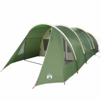 Produktbild för Tunnel Tält 4-Personer med tak Grön och Vit 778 x 356 x 210 cm