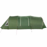 Produktbild för Tunnel Tält 4-Personer med tak Grön och Vit 778 x 356 x 210 cm