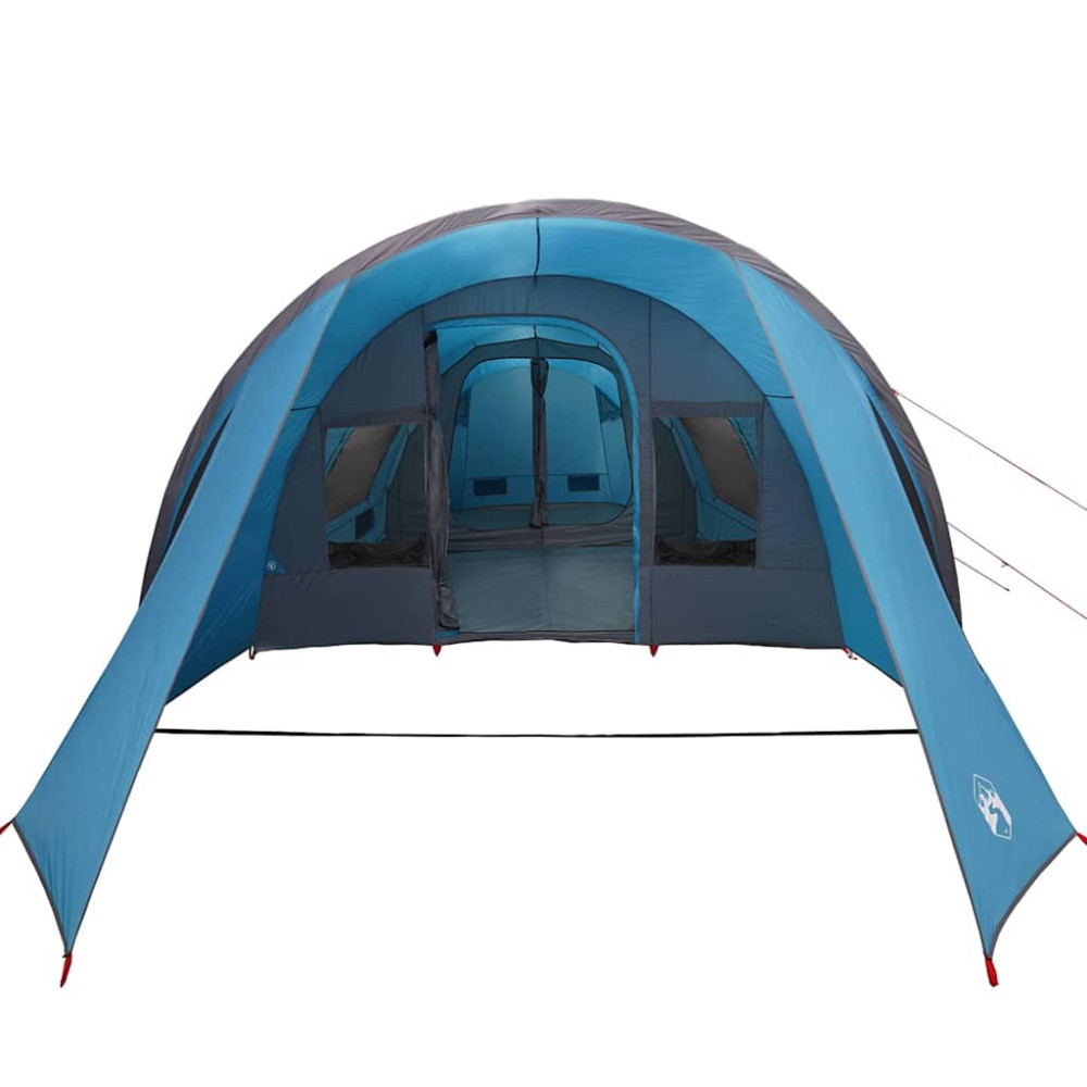 Produktbild för Tunnel Tält 4-Personer med tak Blå och grå 778 x 356 x 210 cm